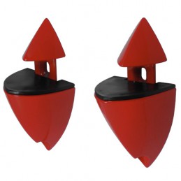 Podpórka regulowana do półek 1-21mm czerwona 2szt. ICEBERG 4 ref.450