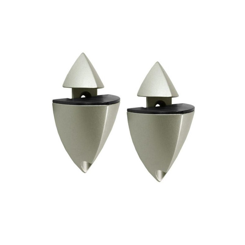 Podpórka regulowana do półek 1-21mm nikiel 2szt. ICEBERG 4 ref.450