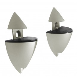 Podpórka regulowana do półek 1-21mm nikiel 2szt. ICEBERG 4 ref.450