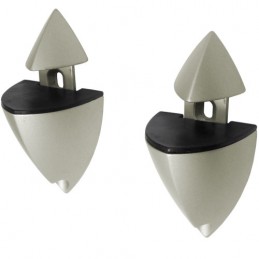 Podpórka regulowana do półek 1-21mm nikiel 2szt. ICEBERG 4 ref.450