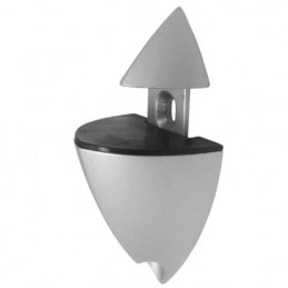 Podpórka regulowana do półek 1-21mm srebrna 2szt. ICEBERG 4 ref.450