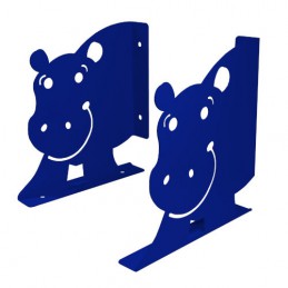 Wspornik półki dziecięcy stalowy niebieski 170x178mm IPPO 17 2szt.