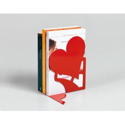 Podpórka do książek 190x146mm mod. MON AMOUR czerwona