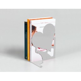 Podpórka do książek 190x146mm mod. MON AMOUR srebrna