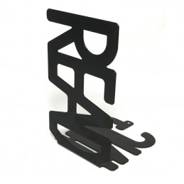 Podpórka do książek stalowa czarna 190x110mm mod. READING