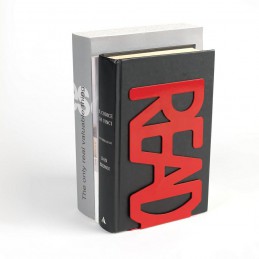 Podpórka do książek stalowa czarna 190x110mm mod. READING