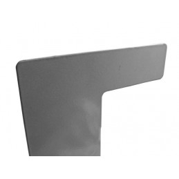 Podpórka do książek stalowa srebrna 197x140mm mod. SUPERMAN