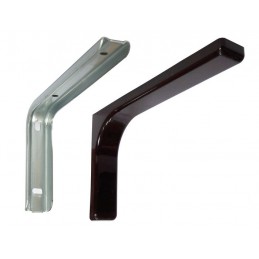 Wspornik półki brąz 80x117mm mod. LEONARDO, 2szt.