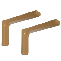 Wspornik półki dąb 80x117mm mod. LEONARDO, 2szt.