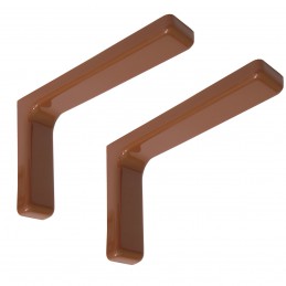 Wspornik półki wiśnia 114x180mm mod. LEONARDO, 2szt. TA