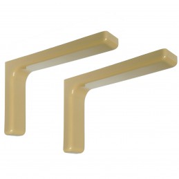 Wspornik półki beż 144x240mm mod. LEONARDO, 2szt. TA