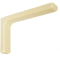 Wspornik półki kość słoniowa144x240mm  mod. LEONARDO, 2szt.