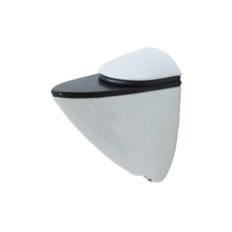 Podpórka półki szklanej 40mm biała mod.43