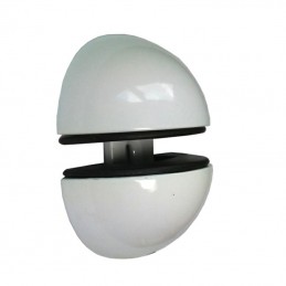 Podpórka półki szklanej 12mm biała mod.44