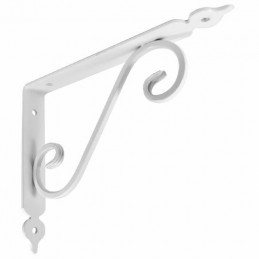 Wspornik półki stalowy biały 110x140mm TOSCANIA 14