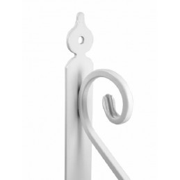 Wspornik półki stalowy biały 110x140mm TOSCANIA 14