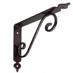 Wspornik półki stalowy miedź młotkowana 110x140mm TOSCANIA 14