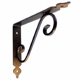 Wspornik półki stalowy brąz rustykalny 110x140mm TOSCANIA 14