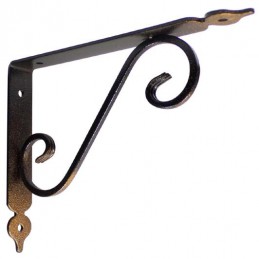 Wspornik półki stalowy brąz rustykalny 110x140mm TOSCANIA 14