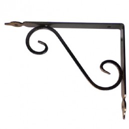 Wspornik półki stalowy brąz rustykalny 110x140mm TOSCANIA 14