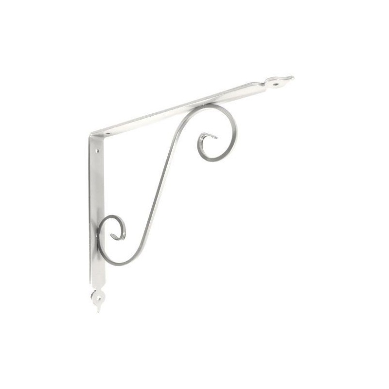 Wspornik półki stalowy biały 280x330mm TOSCANIA 33