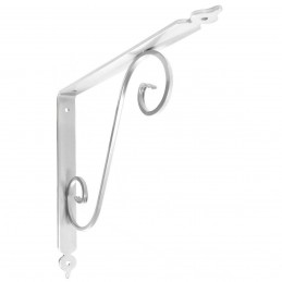 Wspornik półki stalowy biały 280x330mm TOSCANIA 33