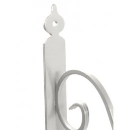 Wspornik półki stalowy biały 280x330mm TOSCANIA 33