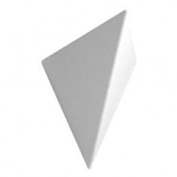 Wspornik półki stalowy biały 180x80 mm VOGUE