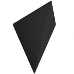 Wspornik półki stalowy czarny 180x80 mm VOGUE