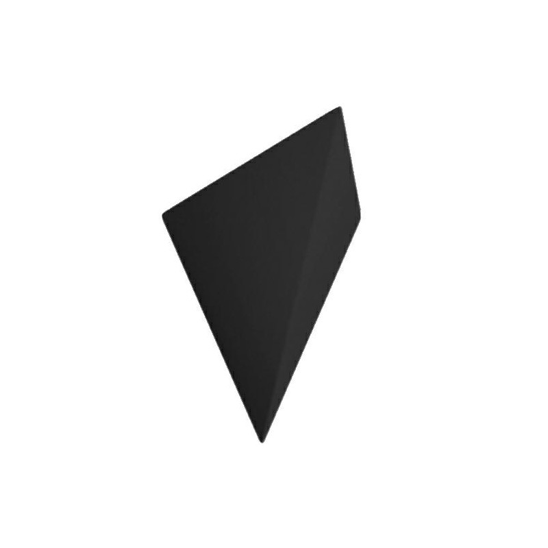 Wspornik półki stalowy czarny 180x80 mm VOGUE