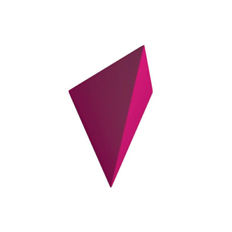 Wspornik półki stalowy fuksja 180x80 mm VOGUE