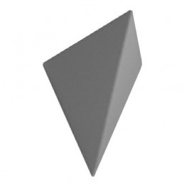 Wspornik półki stalowy srebrny 180x80 mm VOGUE