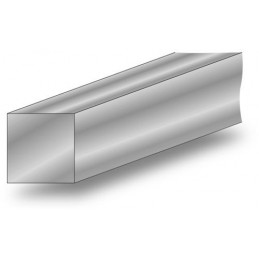 Pręt kwadratowy 10x10-1M alumin.srebrny