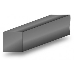 Pręt kwadratowy 16x16-1M stalowy lakier.