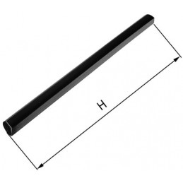 Pręt okiennicy 2200 sreb.mat AGB