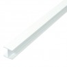 Profil H 20x16-2,5M PCV biały