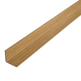 Profil kątowy 20x20-1M PCV dąb