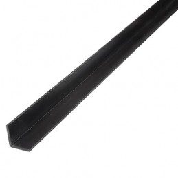 Profil kątowy 20x20-2,5M PCV czarny
