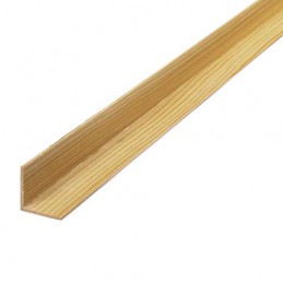 Profil kątowy z PCV 20x20mm dł. 2,5m sosna