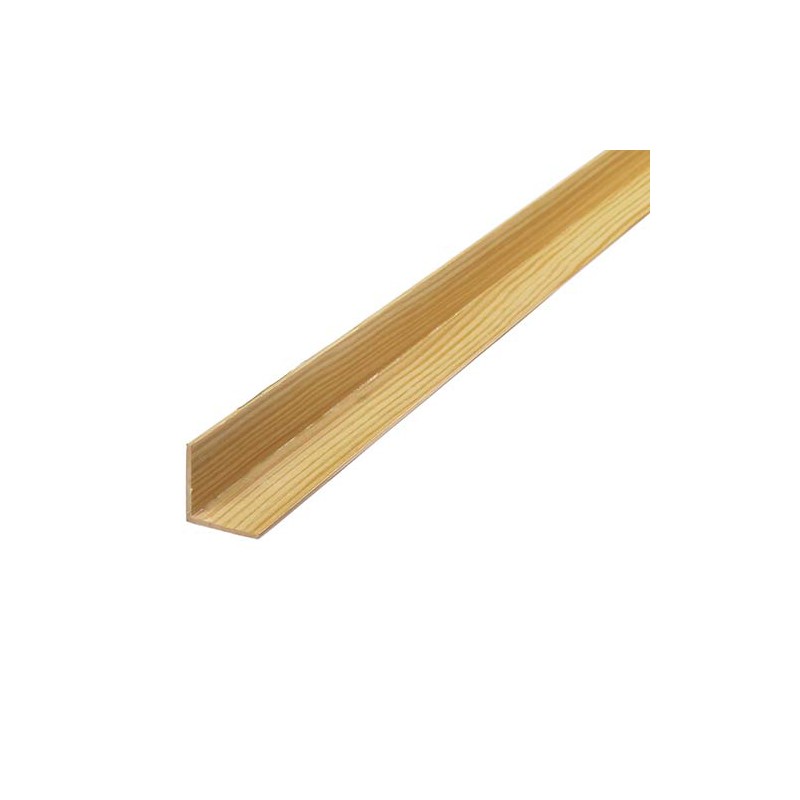 Profil kątowy z PCV 20x20mm dł. 2,5m sosna