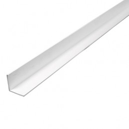 Profil kątowy 25x25-1M PCV biały