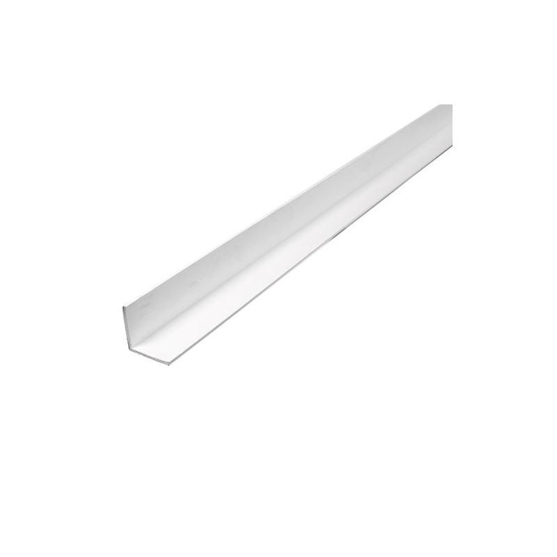 Profil kątowy 25x25-1M PCV biały