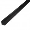 Profil kątowy 25x25-2,5M PCV czarny
