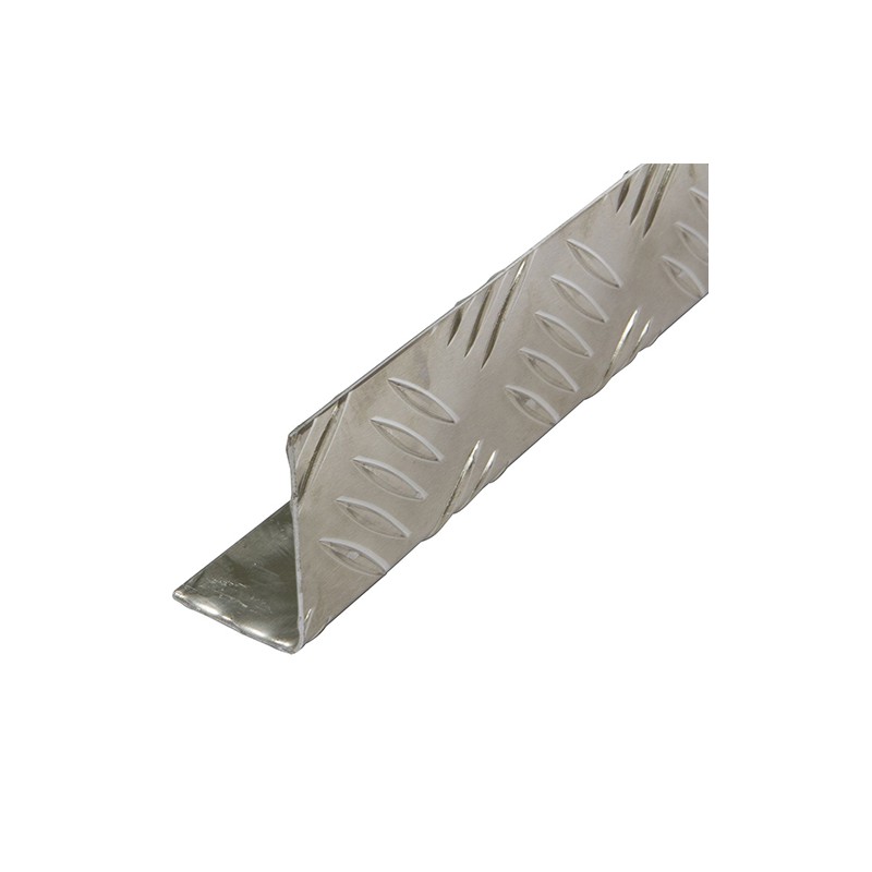 Profil kątowy 30x50-1M alum. ryflowany