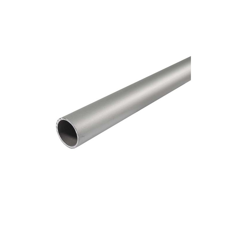 Profil okrągły śr.22mm dł. 2,5m aluminiowy srebrny