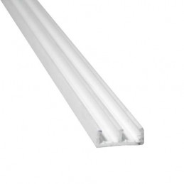 Profil prowadnicy 6x5,5mm-1m PCV biały