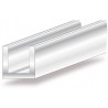 Profil U 10x10-1M inox