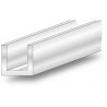 Profil U 10x10-1M PCV biały
