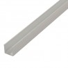 Profil U 10x10-2,5M aluminiowy srebrny