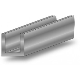 Profil U 10x10-2,5M aluminiowy srebrny